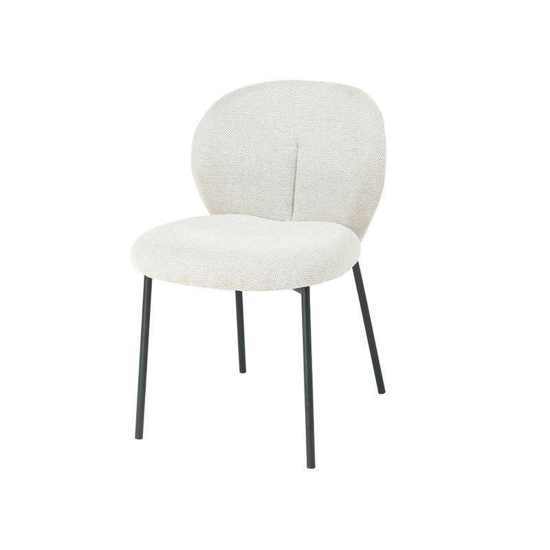 boucle dining chair