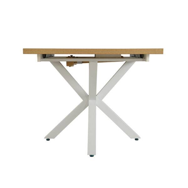 wood extension dining table